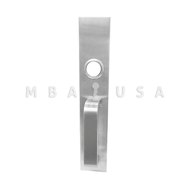 Marks USA Night Latch Fixed Pull Trim, SFIC Rim Housing - Less Core, Used w/ M9900 Series Rim Exit Device (M99F/32D-G1)