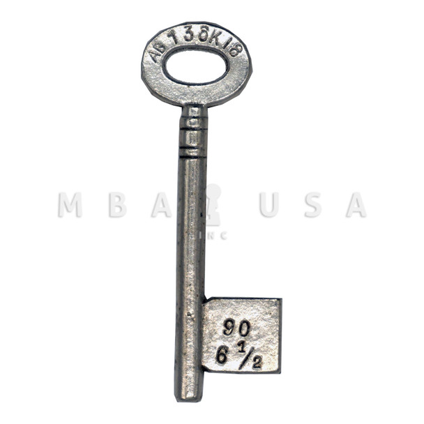 BORKEY SINGLE BIT SOLID POST KEY 136K/8 6.5MM