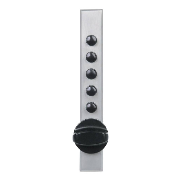 Simplex 9600 Cabinet Lock, 1/8" Sheet Metal, End Throw, Clutch Ball Bearing Knob, Trim Plate, Dead Bolt (9672C20-26D-41) Simplex 9600 Cabinet Lock, 1/8" Sheet Metal, End Throw, Clutch Ball Bearing Knob, Trim Plate, Dead Bolt (9672C20-26D-41)