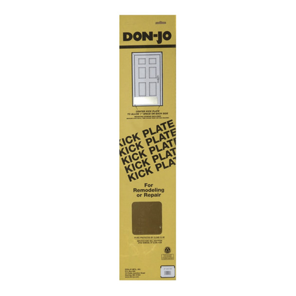 Don-Jo Kick Plate, 8" by 28", Display Package, Satin Stainless Steel Finish (KP-828-630) Don-Jo Kick Plate, 8" by 28", Display Package, Satin Stainless Steel Finish (KP-828-630)