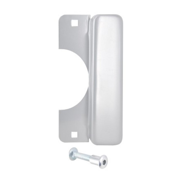 Don-Jo Latch Protector for Outswinging Doors with Electronic Cylindrical Locks (LELP-208-EBF-SL)