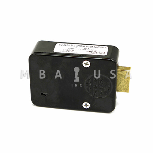3-Wheel Lock, Spy Proof Dial & Ring, Black & White, Key Locking - MBA ...