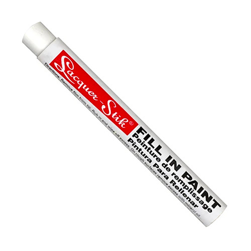 Lacquer-Stik Solid Paint Crayon for Dial Repair, White - MBA USA, Inc.