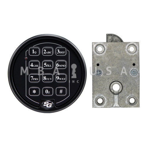 S&G Atlas Pivotbolt (SGBasic Swingbolt) Lock w/ 2-Battery Matte