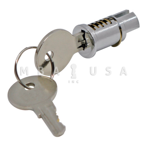 Key Locking Cylinder w/ 2 Keys, Code BR0218 MBA USA, Inc.