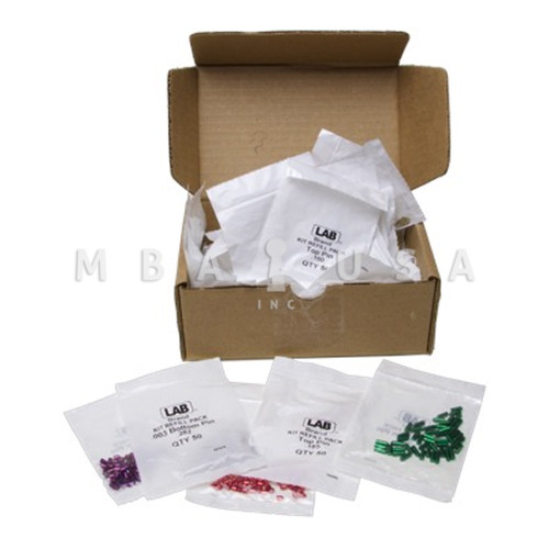 Refill Kit for LAB .003 Universal Pin Kits (124 Packs, 50 Pins Per Pack ...