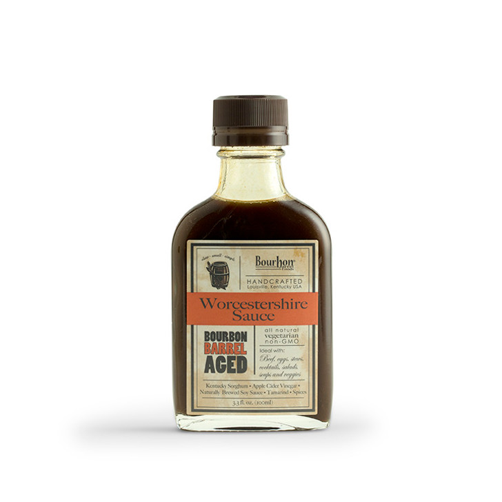100mL (3.3 fl. oz) bottle Bourbon Worcestershire