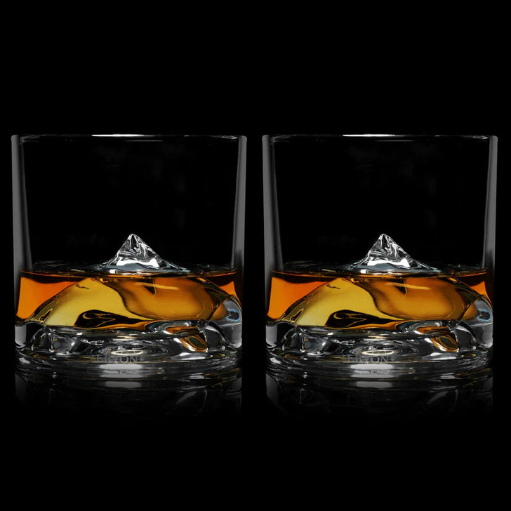 Everest Crystal Whiskey Glasses Set Of 4