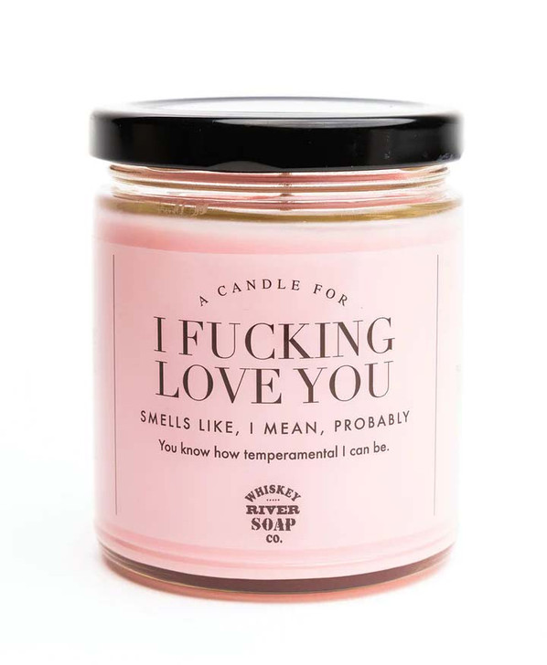 A CANDLE FOR I FUCKING LOVE YOU