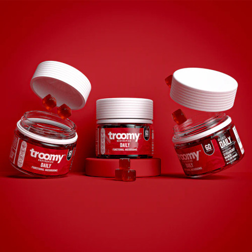 Troomy Daily: 14 Mushroom Blend Gummies, 60ct