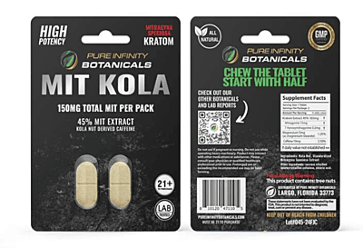 PIB CHEWABLE MIT KOLA 12/2CT DISP