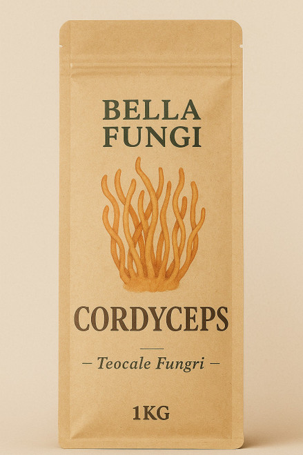 Cordyceps, Organic Mushroom Powder,  1KG - Bag