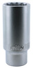 Wiha 33881, 1/2" Drive Deep Socket, 12 Point, 25.0mm