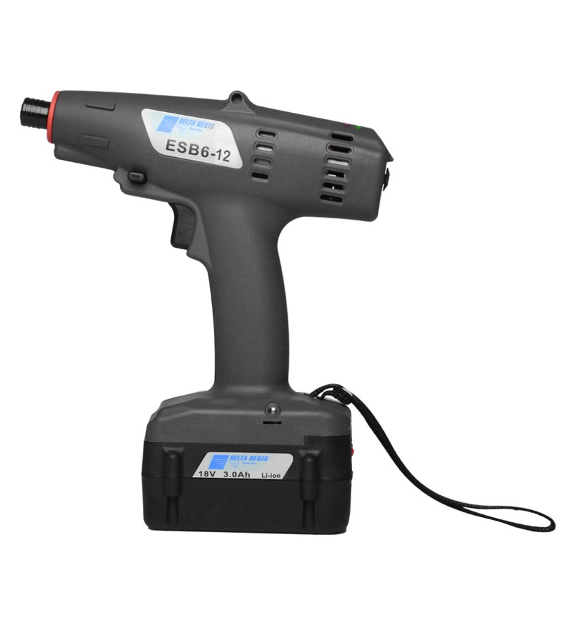 Delta Regis ESB6-12 | ESB6 Cordless Shut Off Clutch Screwdriver, 6-12Nm/53-106 In. Lbs, 720 RPM, Trigger