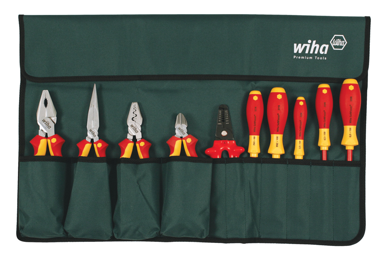 Wiha 32868, Insulated Pliers/Drivers 10 Pc. Set