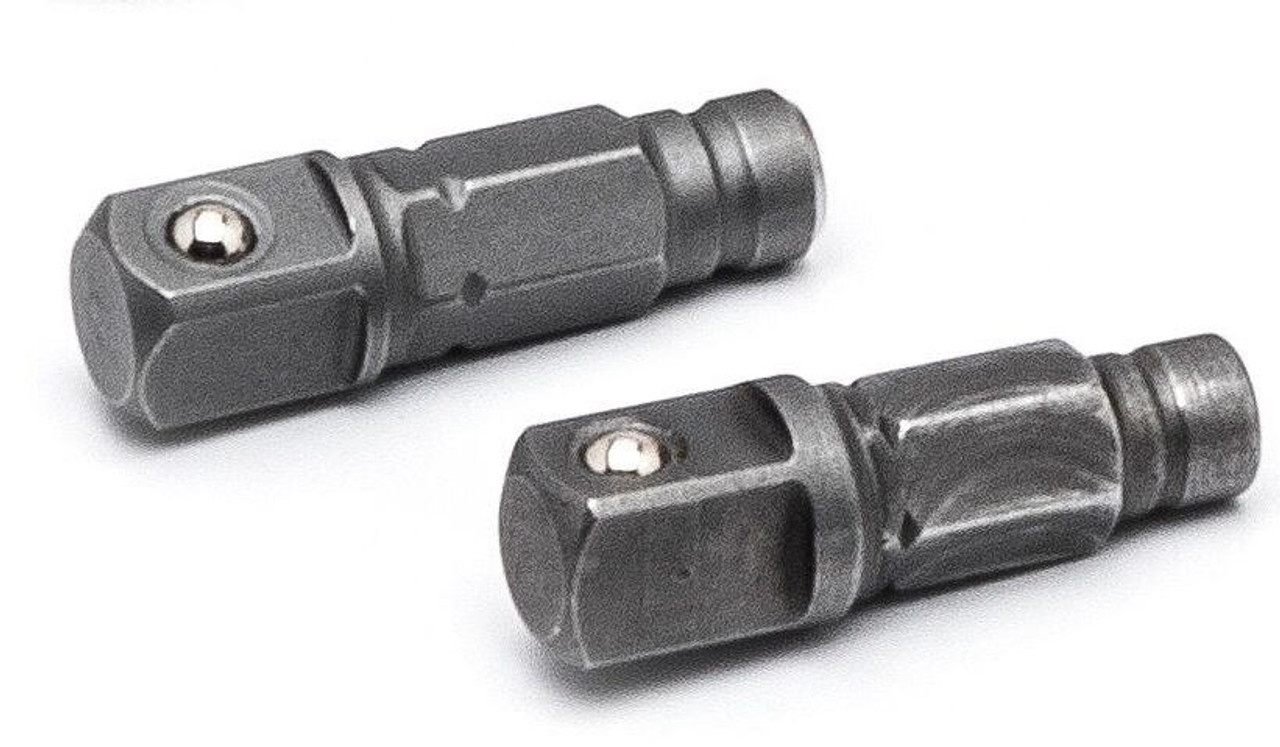 2 PC ADAPTER FOR 1/4DR HEAD RAT 81038 Palmac Tool Company