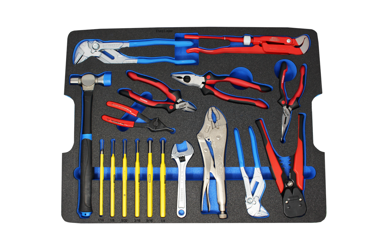 Maintenance Kit - Tool Assortment Set in Foam PM-MED-3002-00-C