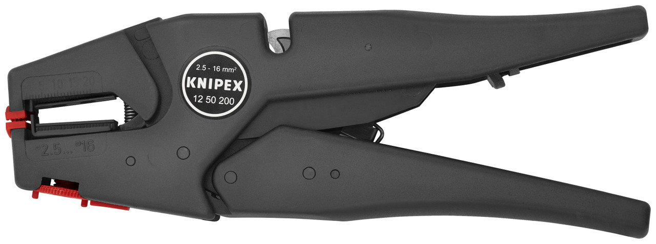 Knipex 12 50 200 KN Self-Adj. Wire Stripper, 6-14 AWG | Tool Company