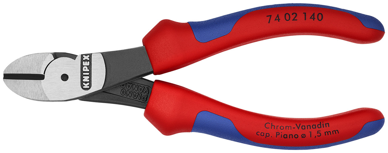 Knipex 74 02 140 KN | High Diagonal Cutters, Multi-Component | Palmac Tool Company