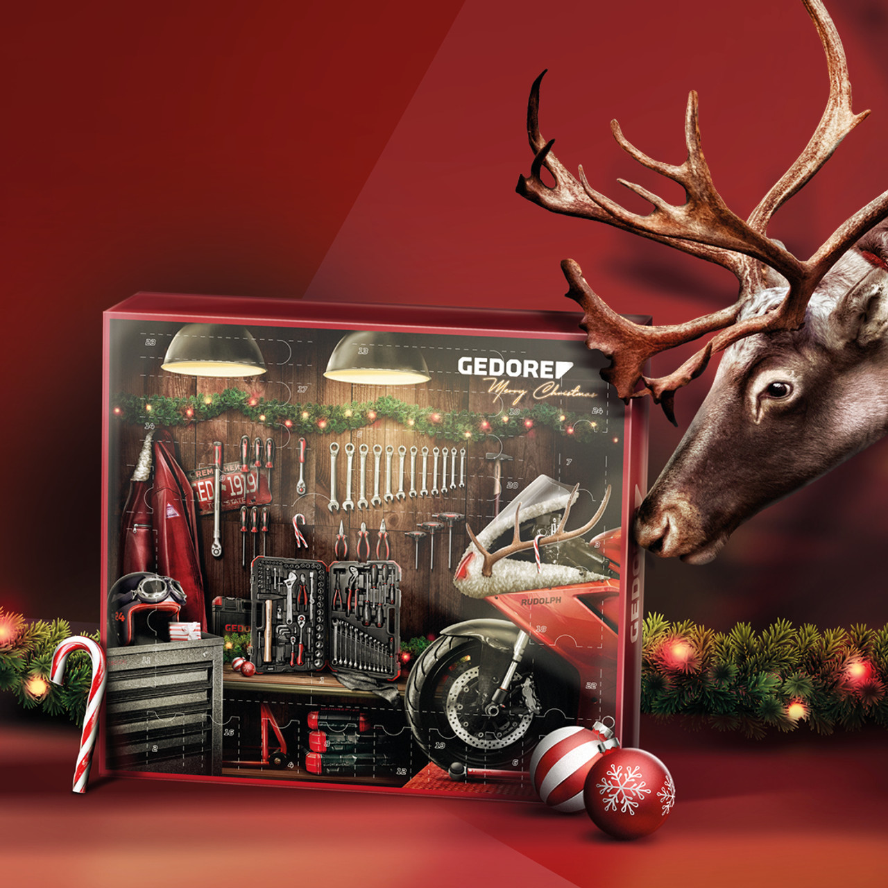 GEDORE RED R4900 2042 Advent Calendar for 2022 3304900 GEDORE RED R4900 2042 Advent Calendar for 2022 3304900