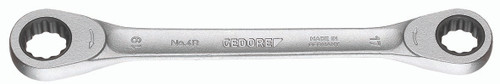 Gedore 4 R 17x19 Flat ring ratchet spanner 17x19 mm 2306816