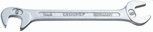 Gedore 8 6 Double ended midget spanner 6 mm 6094390