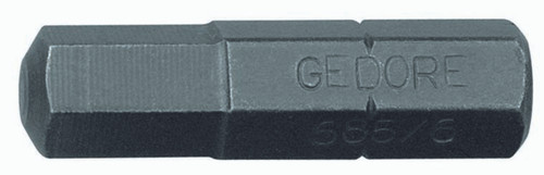 Gedore 685 2,5 S-010 Screwdriver bit 1/4", Value pack 10-pc, hex 2.5 mm 6538880