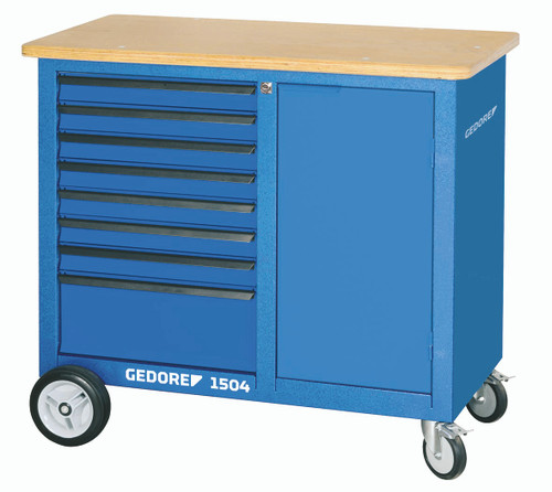 Gedore 1504 0701 Mobile workbench with 8 drawers 1814931