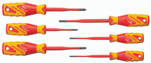 Gedore VDE 2162-2172 PM-06 VDE Screwdriver set SLIM DRIVE, 6 pcs 2928701