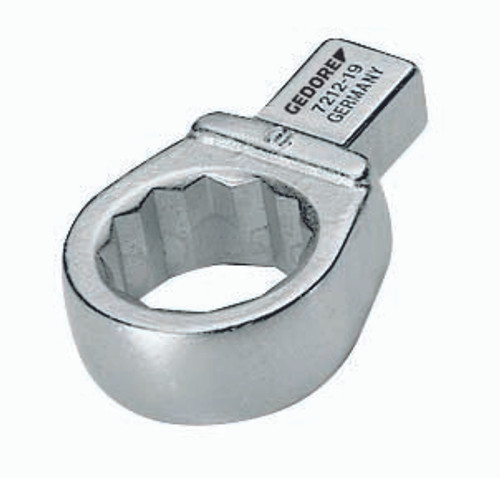 Gedore 7212-19 Rectangular ring end fitting SE 9x12, 19 mm 7692820