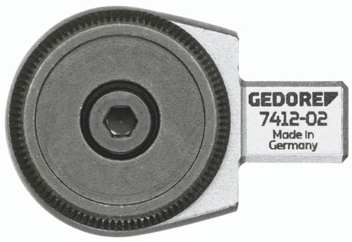 Gedore 7412-00 Rectangular reversible ratchet head 1/4" SE 9x12 7672710