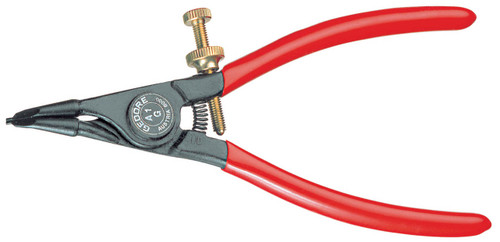 Gedore 6700220, Circlip pliers for external retaining rings, angled 30 degrees 4.0-9.0 mm