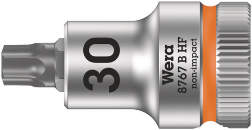 Wera 8767 B HF TX 30 x 35 mm Zyklop bit socket with 3/8" drive holding function 05003066001