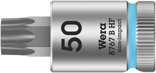 Wera 8767 B HF TX 50 x 38,5 mm Zyklop bit socket with 3/8" drive holding function 05003072001