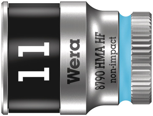 Wera 8790 HMA HF Zyklop socket with 1/4" drive with holding function , 11,0  mm 05003726001