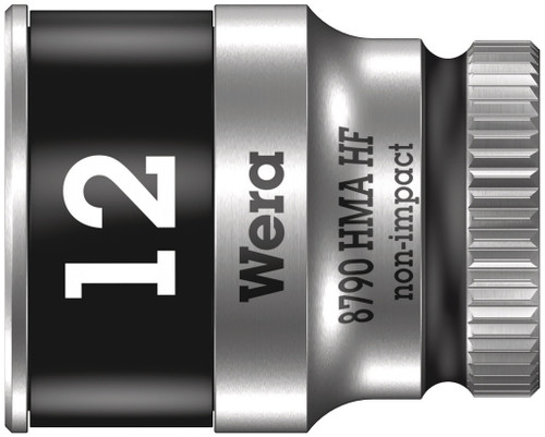 Wera 8790 HMA HF Zyklop socket with 1/4" drive with holding function , 12,0  mm 05003727001