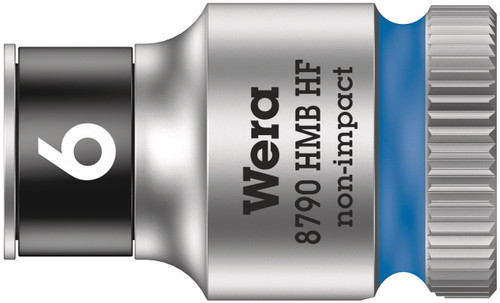 Wera 8790 HMB HF 6,0 Zyklop socket with 3/8" drive, holding function 05003740001
