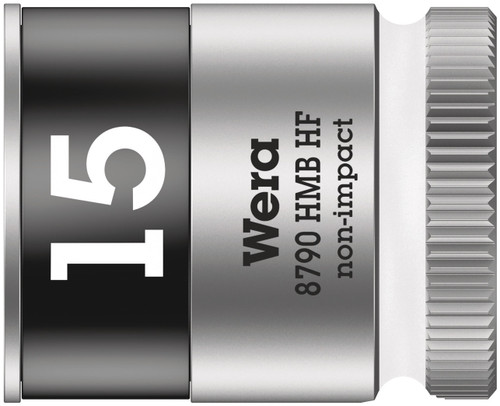 Wera 8790 HMB HF 15,0 Zyklop socket with 3/8" drive, holding function 05003749001