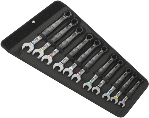 Wera 6003 Joker 11pc Combination Wrench Set Metric in textile pouch 05020231001