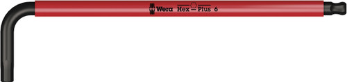 Wera 950 SPKL Hex-Plus HF SW 6,0 rot L-key with holding function 05022203001