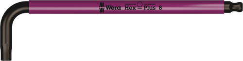 Wera 950 SPKL Hex-Plus HF SW 8,0 pink L-key with holding function 05022204001