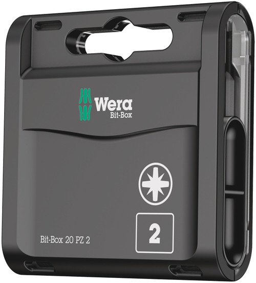 Wera Bit-Box 20 PZ-855/1 PZ 20 x PZ 2x25; 05057760001