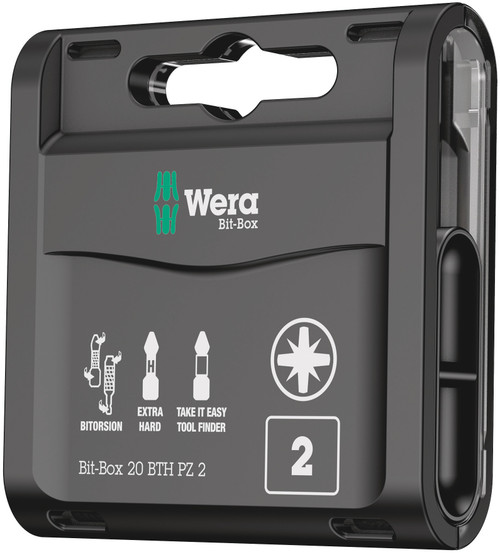 Wera Bit-Box 20 BTH PZ-855/1 BTH PZ 20 x PZ 2x25; 05057762001