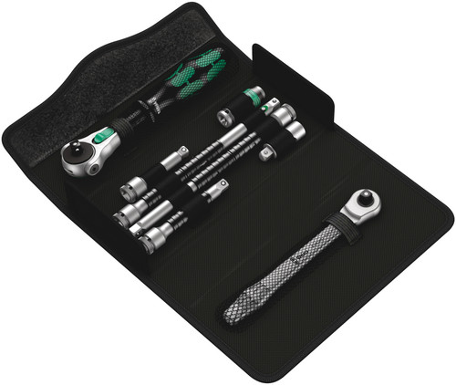 Wera KRAFTFORM KOMPAKT ZYKLOP MS1 METAL/SPEED 1/4 ZYKLOP 1/4 DR. RATCHET SET 8PCS 05135949001