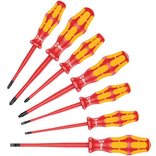 Wera 160ISS/7 SCREWDRIVER SET WITH REDUCED BLADE DIAMETER 05135961001