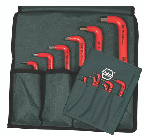 Wiha 13694, Insulated Hex Inch 12 Pc. L-Key Set