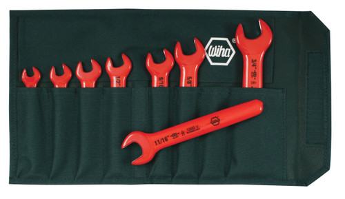 Wiha 20192, Insulated Open End Inch Wrench Set