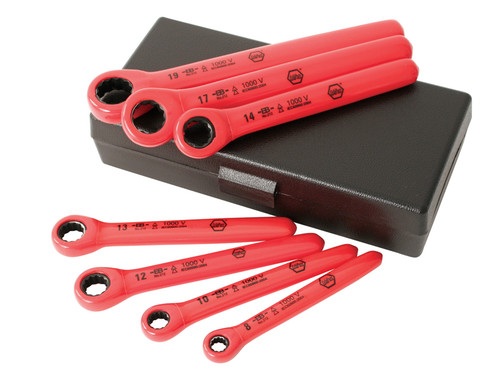Wiha 21290, Insulated MM Ratchet Wrench 7 Pc. Set