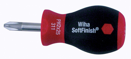 Wiha 31140, SoftFinish® Phillips Stubby Driver #2