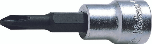 Koken 3000.60-3 | 3/8 Sq. Drive, Phillips Bit (JIS Standard) Socket